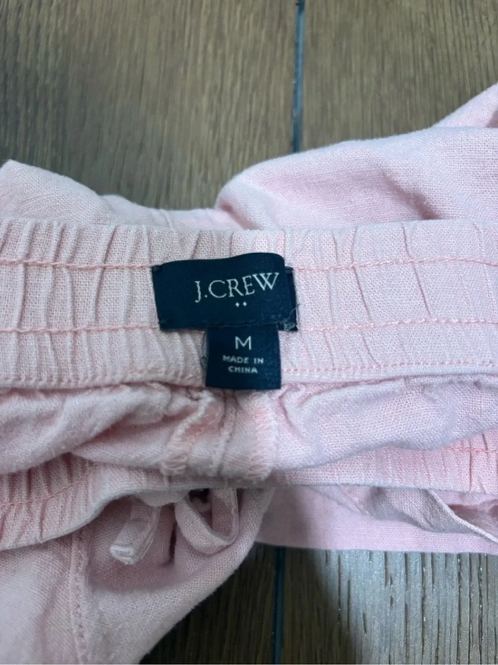 J.Crew Seaside Linen Blend‎ Shorts Romance Pink Medium